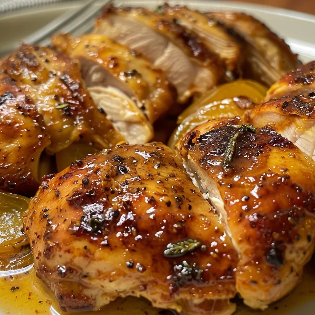 Slow cooker Mississippi chicken with giardiniera peppers.