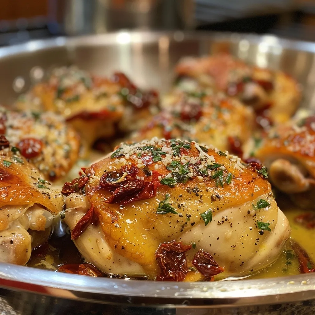 A close-up shot of a delicious Mexican chicken casserole in a glass baking dish, with a spoonful being served.