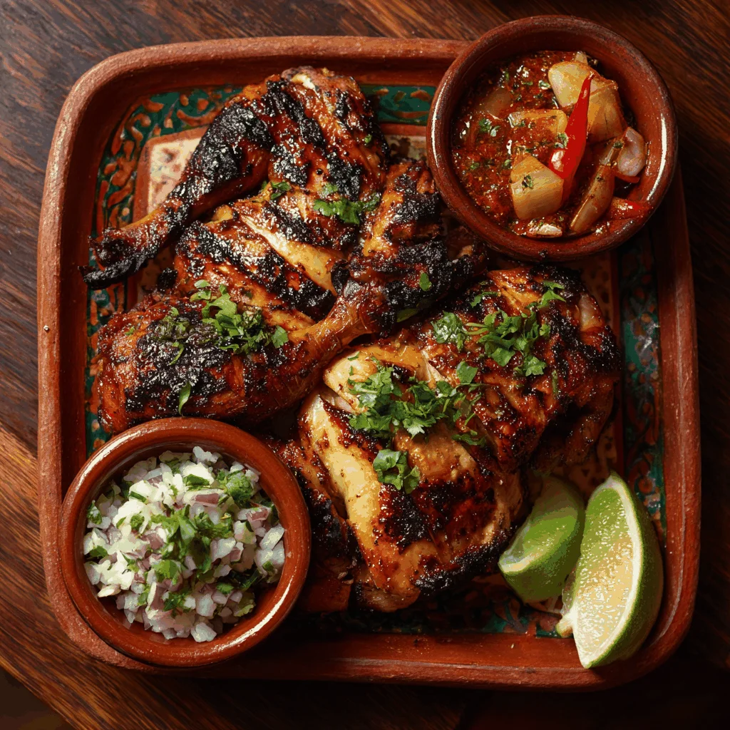 A delicious plate of Pin by miss c 💜💚C💚💜 on My Pins | Thai grilled chicken, Recipes, Chicken recipes