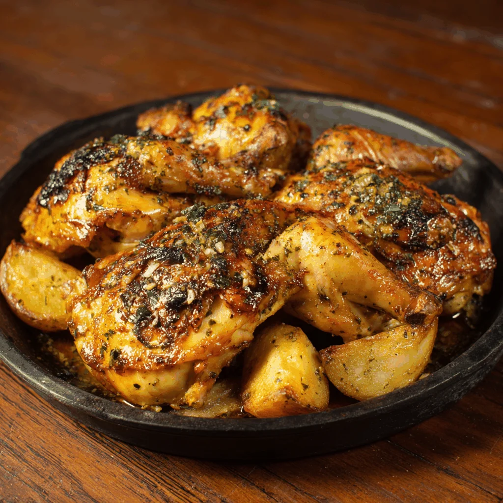 A delicious plate of Pollos rostizados | Ethnic recipes, Tandoori chicken, Food