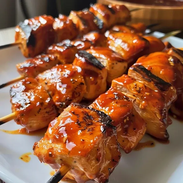 Paletas de pollo jugosas bañadas en salsa BBQ casera.