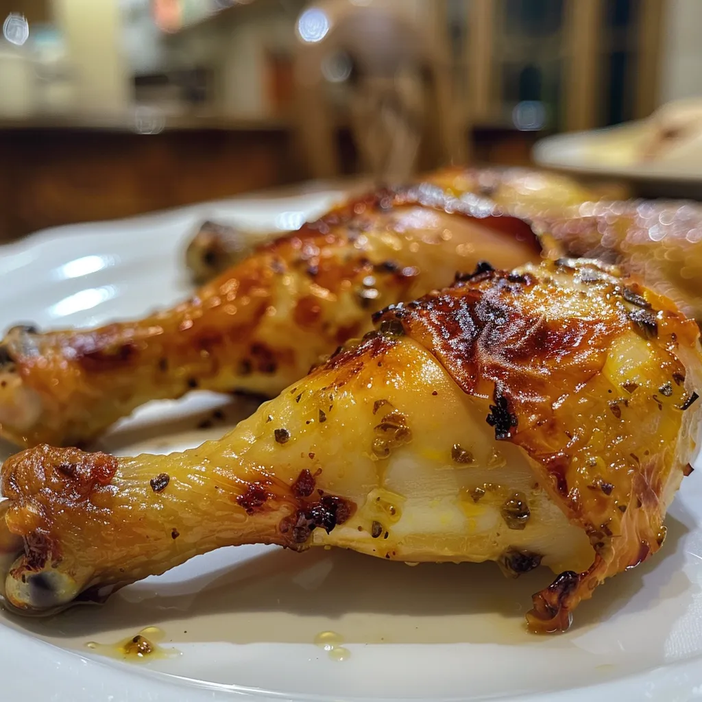 Tiras de pollo al horno crujientes con una textura dorada y apetecible.