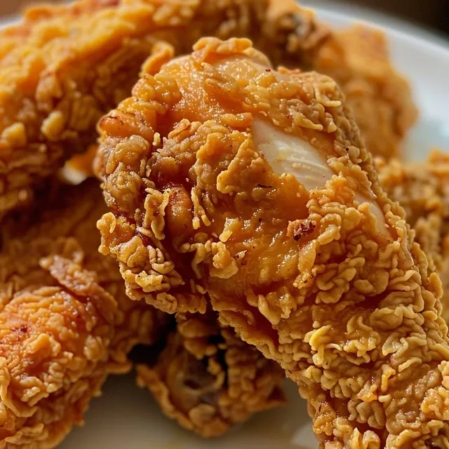 Contramuslos de pollo bien cocidos y jugosos, vistos de lado.