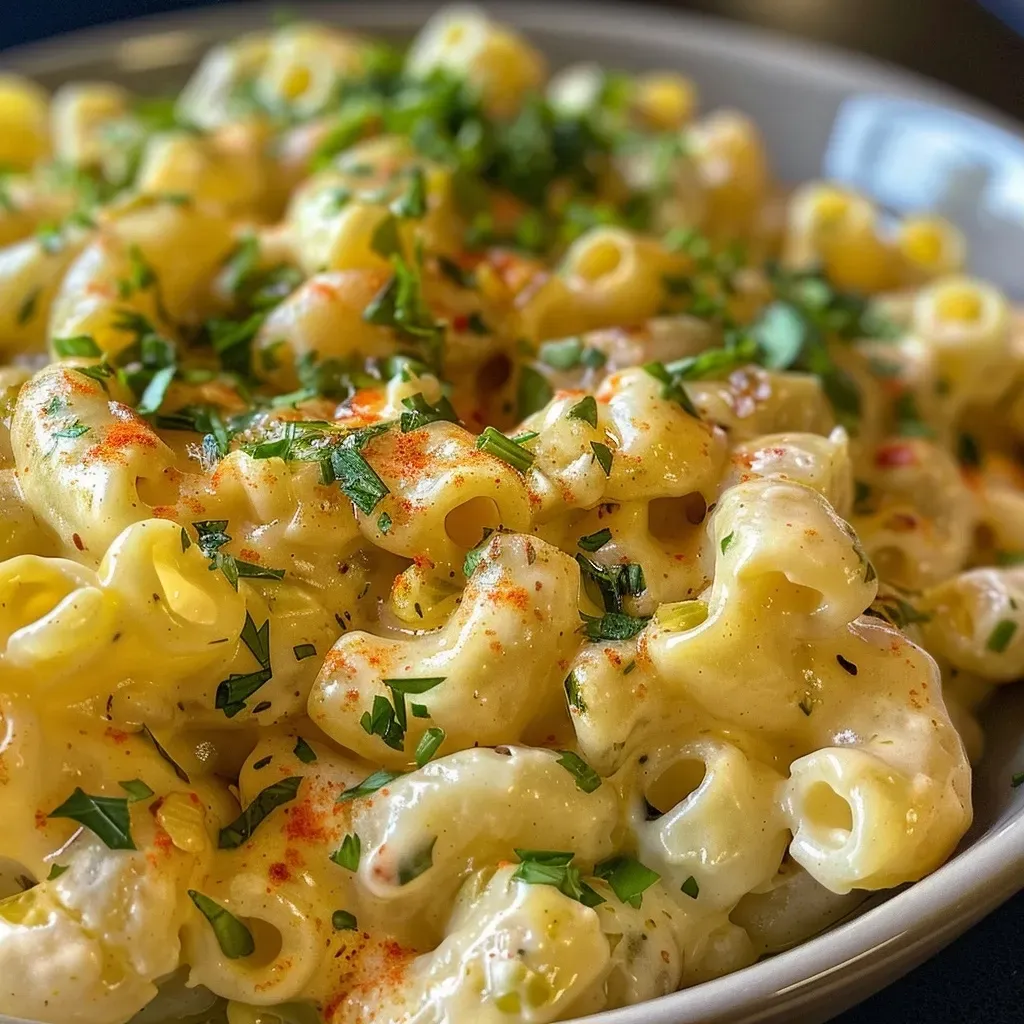 ['Macarrones con salsa de calabacín y queso crema.', 'Plato de macarrones en salsa verde de calabacín.', 'Close up de macarrones en salsa de calabacín con albahaca.', 'Vista lateral de macarrones con calabacín y ajo.']
