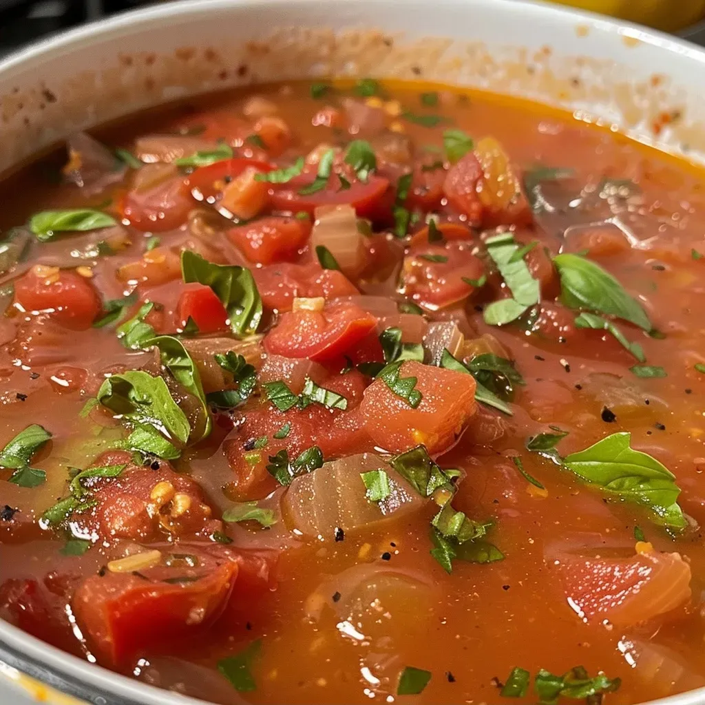 ['Sopa de tomate alta en proteínas con queso cottage en un tazón.', 'Primer plano de sopa de tomate con ingredientes frescos y queso cottage.', 'Sopa de tomate humeante con trozos de queso cottage y albahaca.', 'Tazón de sopa de tomate con textura cremosa y queso cottage.']