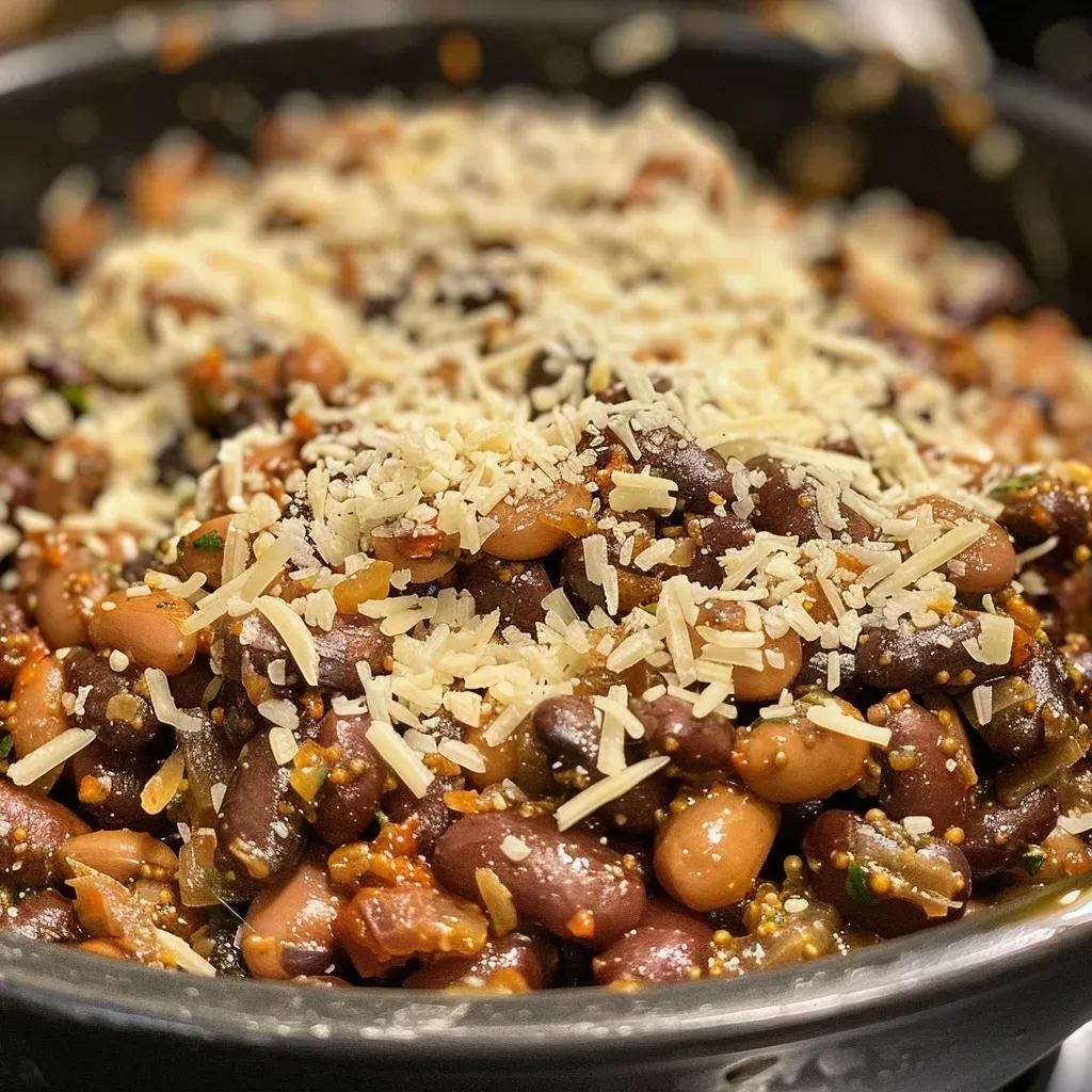 Frijoles negros crujientes preparados en air fryer.