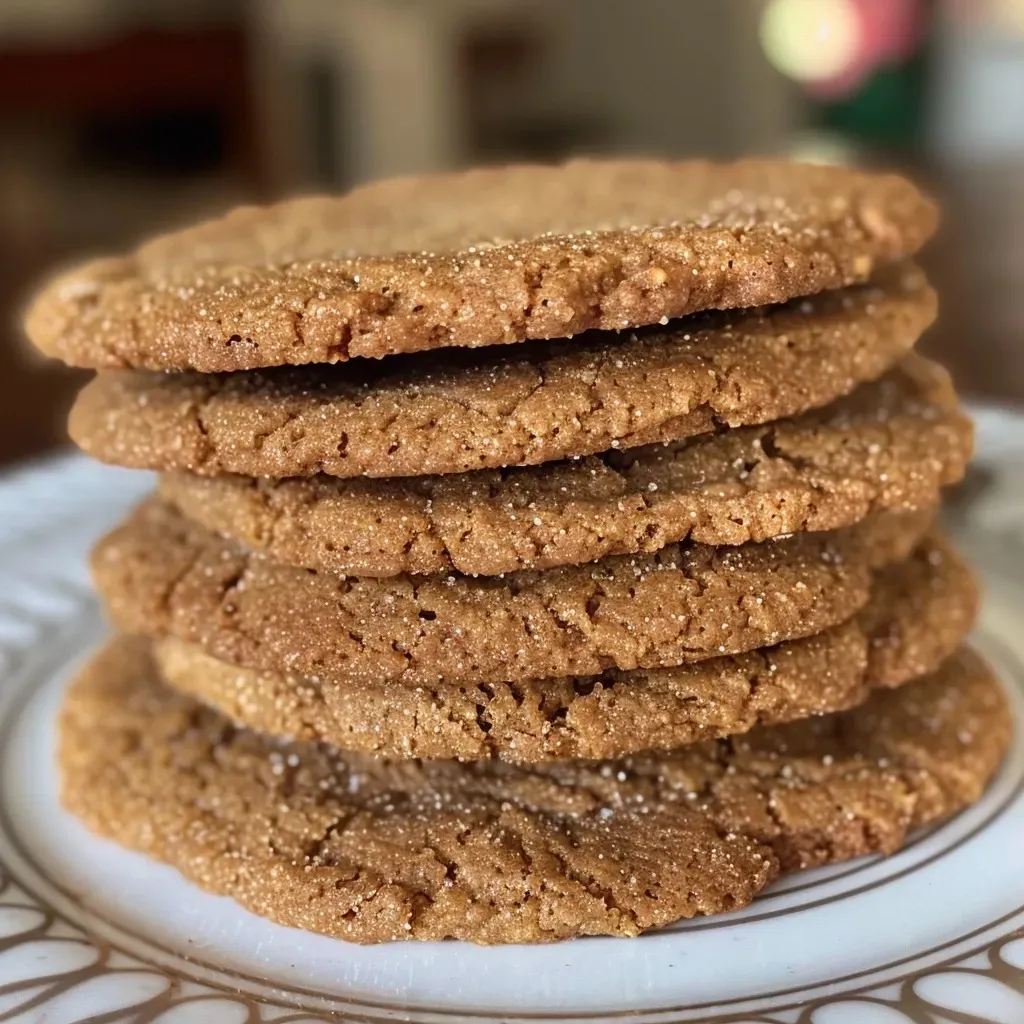 ['Galletas de jengibre recién horneadas en freidora de aire.', 'Primer plano de galletas de jengibre doradas y esponjosas.', 'Vista lateral de galletas de jengibre decoradas.', 'Galletas de jengibre listas para disfrutar, cocinadas en freidora de aire.']