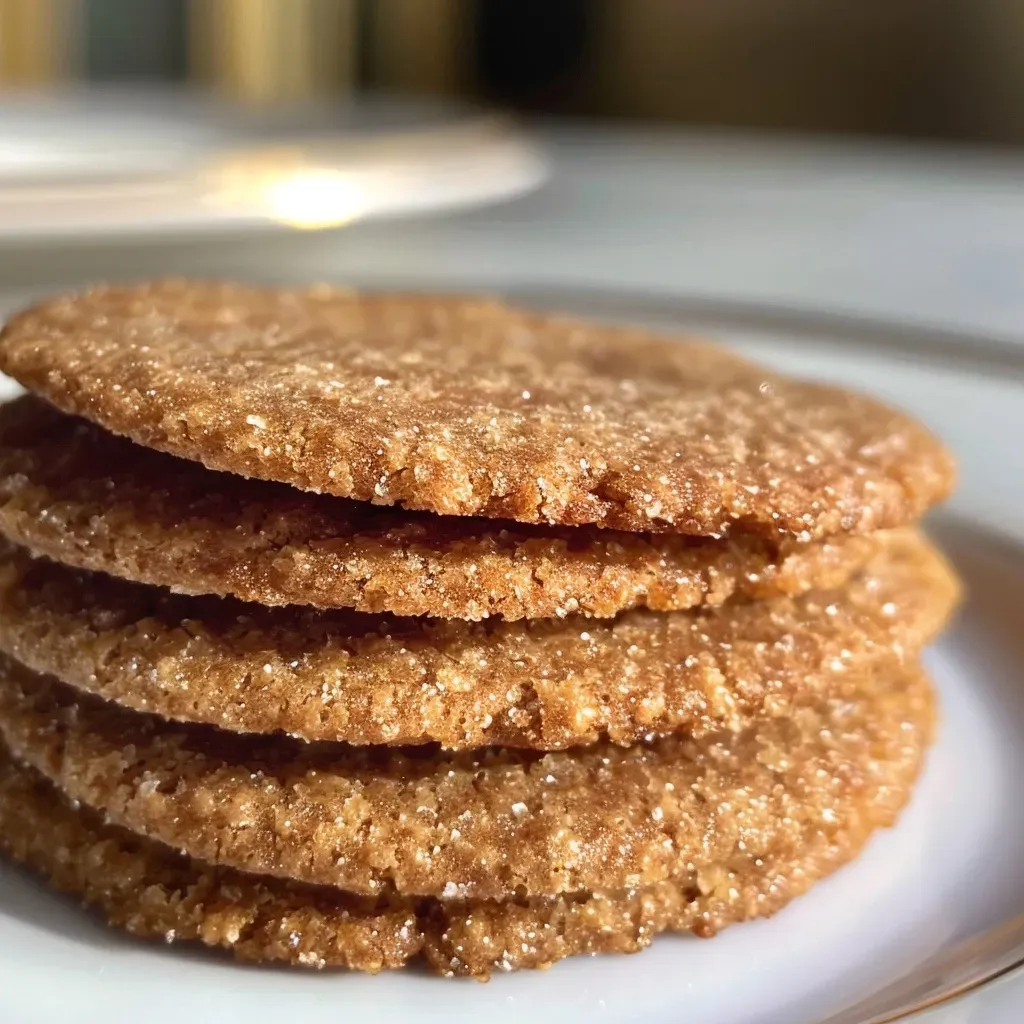 Galletas de jengibre recién horneadas en freidora de aire.
