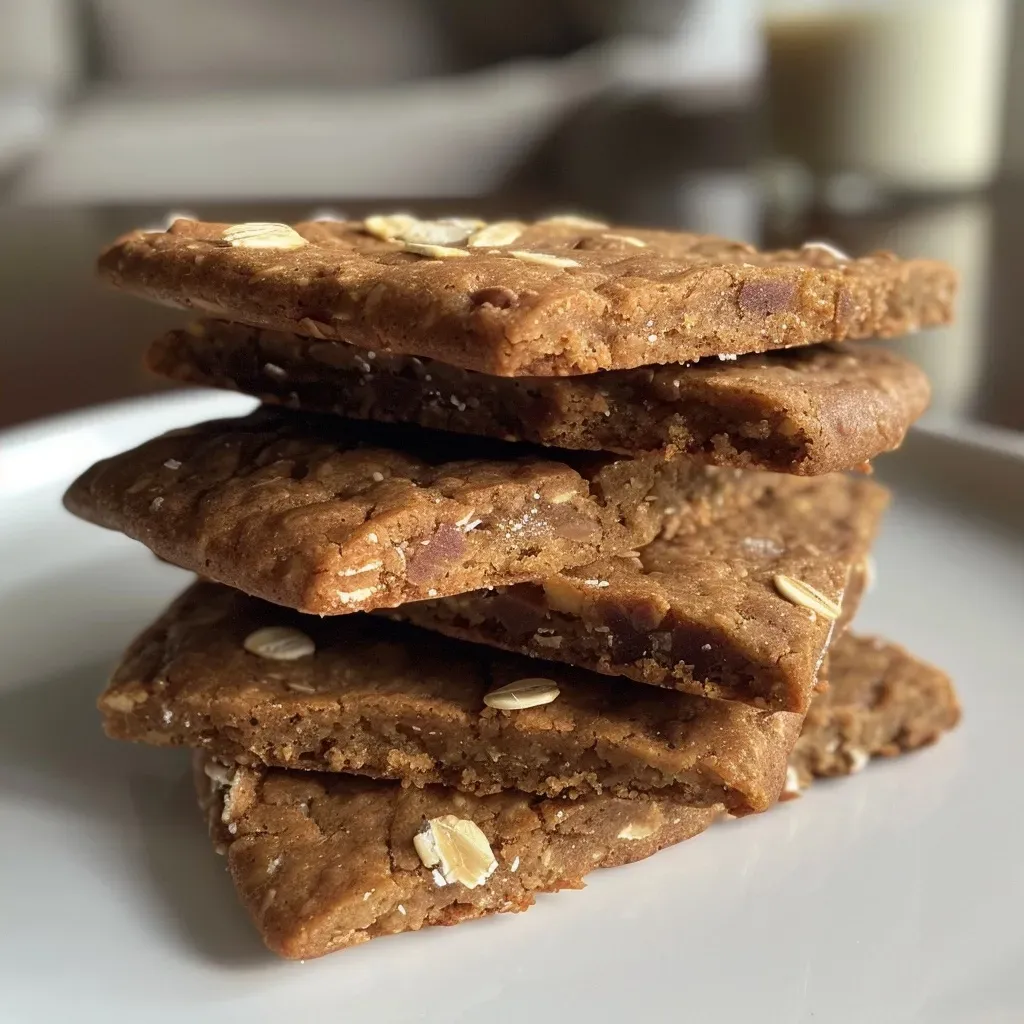 Galletas de jengibre saludables en primer plano.