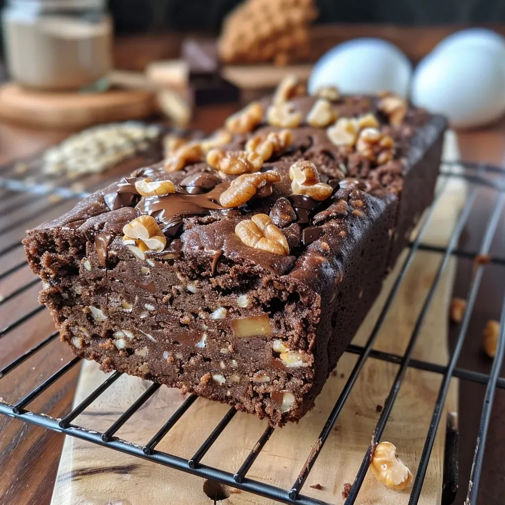['Pan de chocolate sin azúcar visto de lado, con textura jugosa.', 'Close up de un pan de chocolate saludable y esponjoso.', 'Vista lateral de un pan de chocolate sin azúcar, ideal para postre.', 'Detalle de un delicioso pan de chocolate sin azúcares añadidos.']