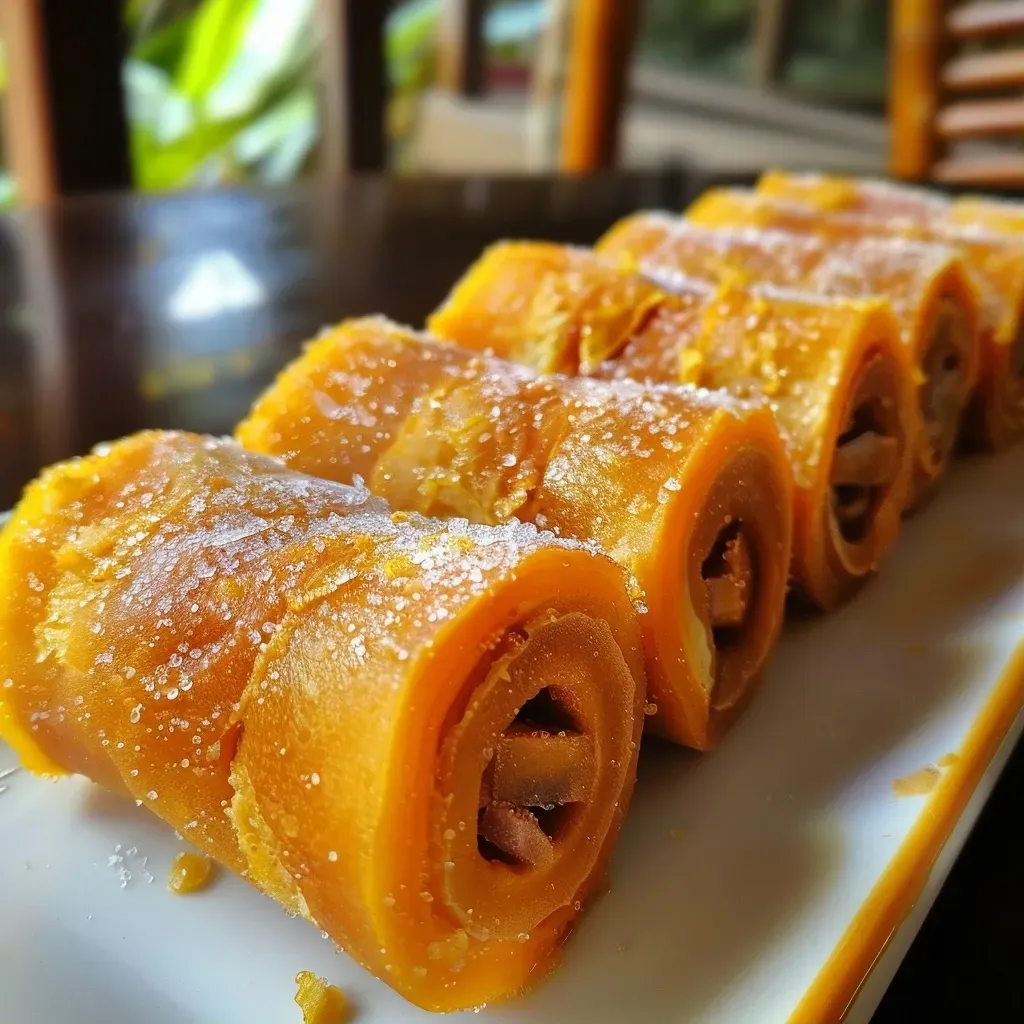 ['Rollos de canela veganos de calabaza en primer plano.', 'Vista lateral de rollos de canela de calabaza jugosos.', 'Detalle de rollos de canela veganos con glaseado.', 'Rollos de canela veganos con textura esponjosa.']