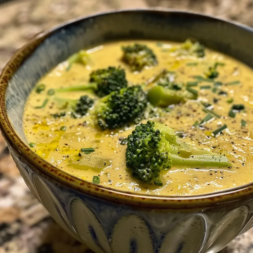 ['Sopa de brócoli crema en un plato, lista para ser servida.', 'Primer plano de una deliciosa sopa de brócoli crema.', 'Vista lateral de una sopa cremosa de brócoli con ingredientes frescos.', 'Tazón de sopa de brócoli crema, decorado y apetitoso.']