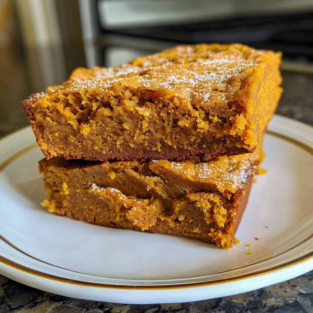 Pan de calabaza proteico en primer plano.