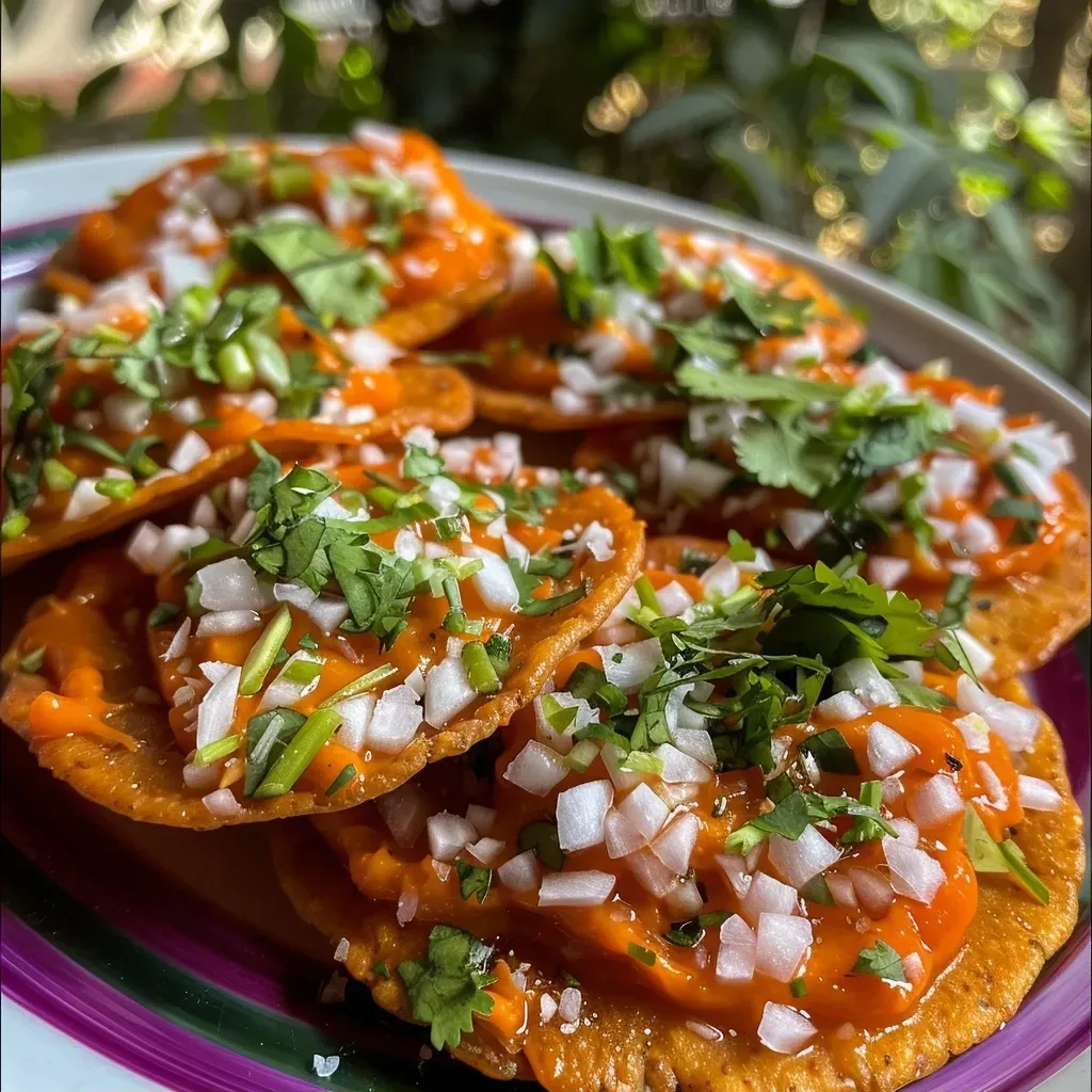 Almendras tostadas con especias en un plato.