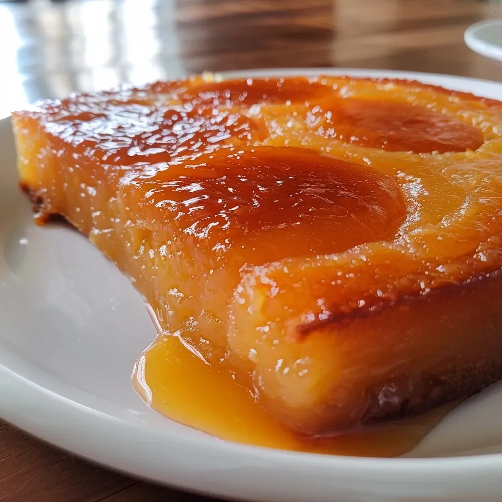 Bizcocho de membrillo con canela y miel en primer plano.