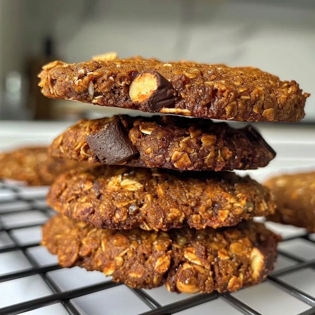 Primer plano de galletas de jengibre, mostrando su superficie crujiente.