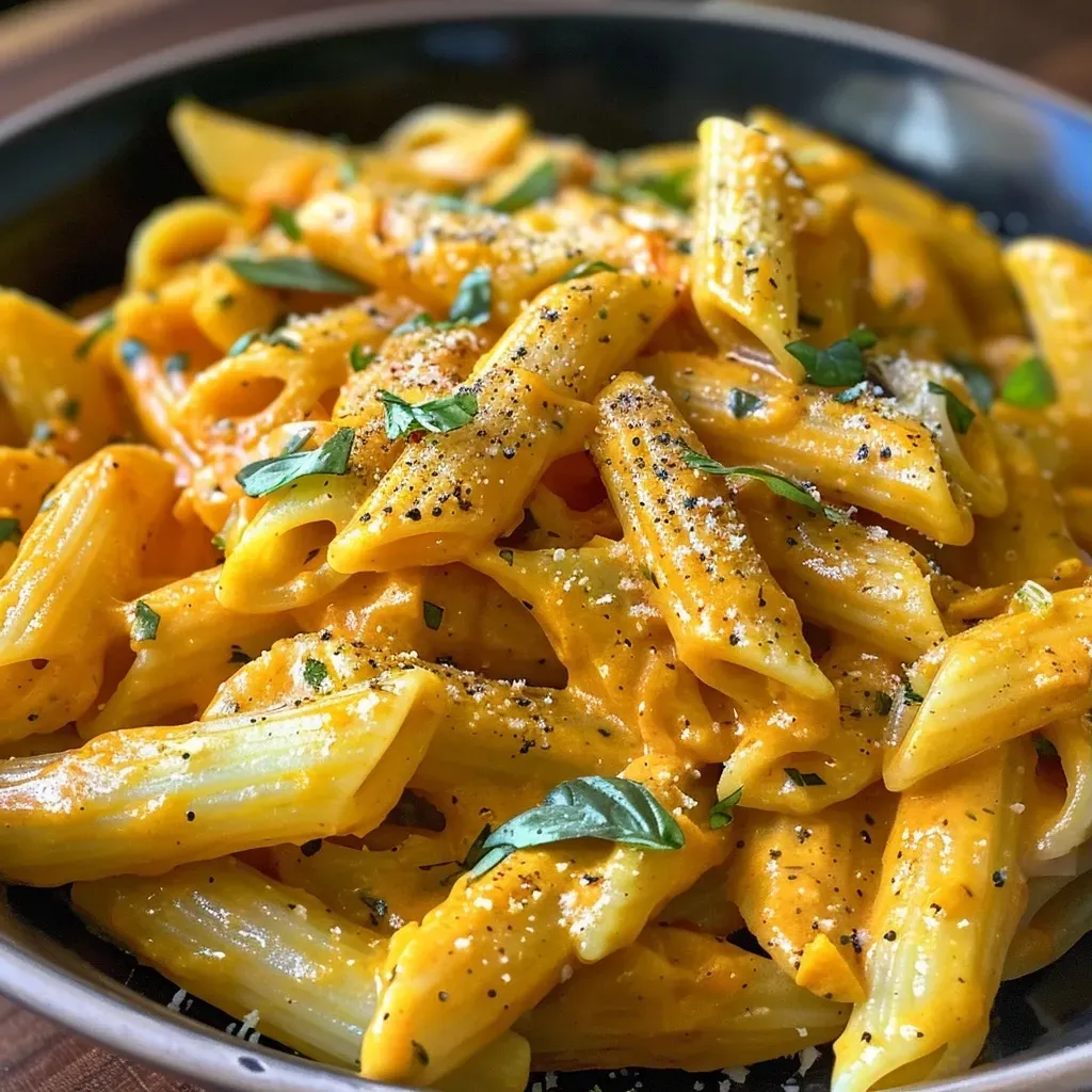 Pasta de calabaza cocinada en Instant Pot.