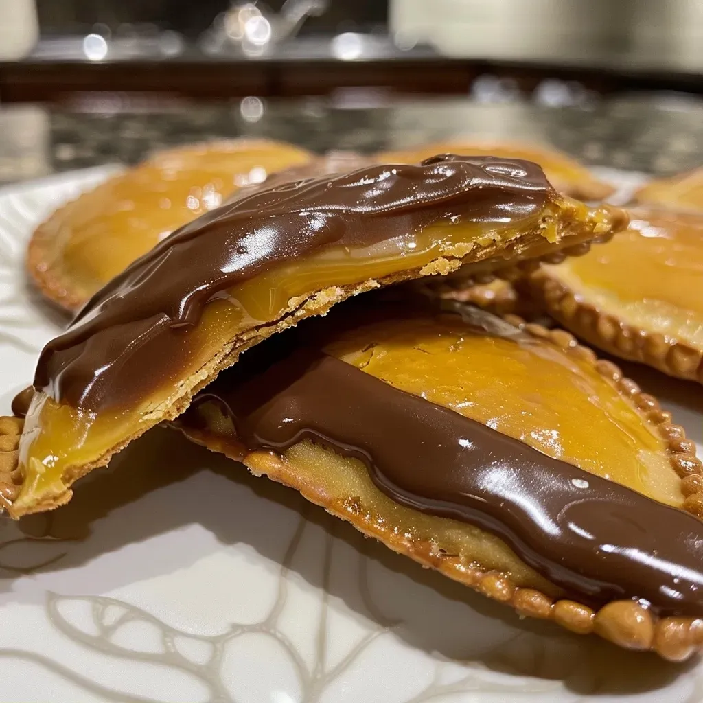 Pipocas carameladas en primer plano.