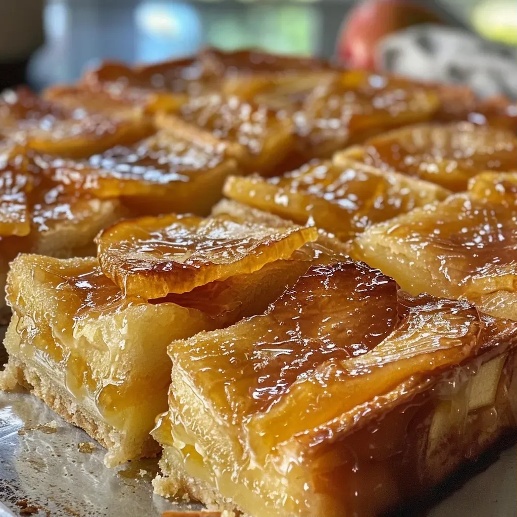 Rosas de manzana y hojaldre en un plato, vistas de lado.