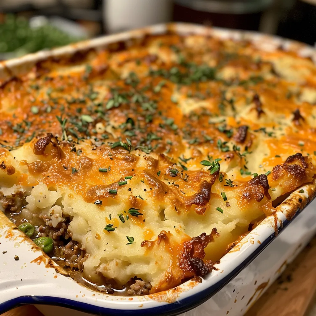 Shepherd’s Pie tradicional: pastel de cordero irlandés