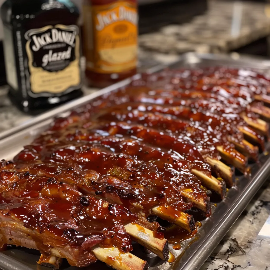 Costillas Glaseadas con Jack Daniel’s